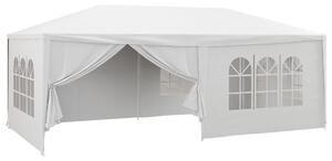 Outsunny Zahradní Stan 6x3 m Odnímatelný Zahradní Altán se 4 Okny a 2 Zipovými Dveřmi, 6 Bočními Stěnami a Voděodolným Pavilonem pro Terasu, Patio a P