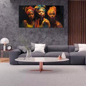 Obraz na plátně - Pohled afrických žen - 60x30 cm