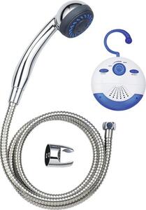 Sprchový set bez baterie Shower & Swing s radiem, 3 funkce