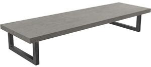 Deska pod umyvadlo Navira Pro + 2 konzole pod desku - betonově šedá - 100x46x3,6 cm - 606000