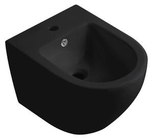 Bidet závěsný Verde - černá matná - 36x49 cm