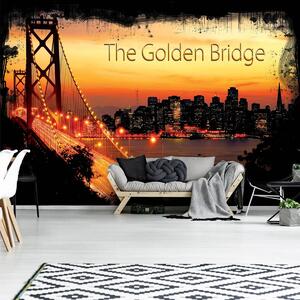 Fototapeta - Golden Gate Bridge City Urban (152,5x104 cm)