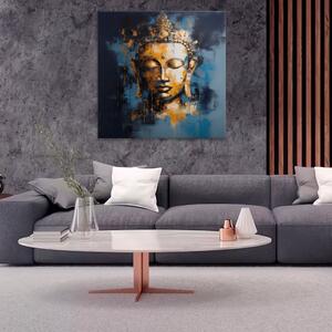 Obraz na plátně - Buddha symbol moudrosti - 40x40 cm