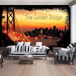 Fototapeta - Golden Gate Bridge City Urban (152,5x104 cm)