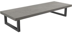 Deska pod umyvadlo Navira Pro + 2 konzole pod desku - betonově šedá - 80x46x3,6 cm - 606009