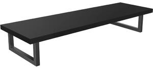 Deska pod umyvadlo Navira Pro + 2 konzole pod desku - černá matná - 100x46x3,6 cm - 606024