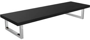 Deska pod umyvadlo Navira Pro + 2 konzole pod desku - černá matná - 100x46x3,6 cm - 606072