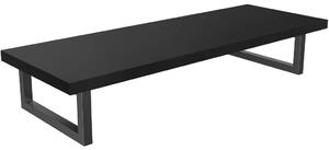Deska pod umyvadlo Navira Pro + 2 konzole pod desku - černá matná - 80x46x3,6 cm - 606033