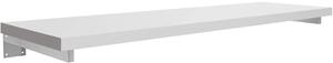 Deska pod umyvadlo Navira Pro + 2 skryté konzole - bílá matná - 100x46x3,6 cm