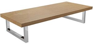Deska pod umyvadlo Navira Pro + 2 konzole pod desku - dub medový - 60x46x3,6 cm - 606090