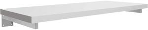 Deska pod umyvadlo Navira Pro + 2 skryté konzole - bílá matná - 60x46x3,6 cm