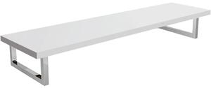 Deska pod umyvadlo Navira Pro + 2+1 podpěrná konzole - bílá matná - 160x46x3,6 cm - 6061181