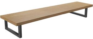 Deska pod umyvadlo Navira Pro + 2+1 podpěrná konzole - dub medový - 140x46x3,6 cm - 6061208