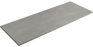 Deska pod umyvadlo Navira Slim - betonově šedá - 120x46x1,8 cm