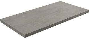 Deska pod umyvadlo Navira Pro - betonově šedá - 80x46x3,6 cm