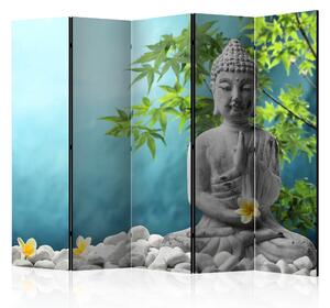 Paraván - Meditating Buddha II [Room Dividers]