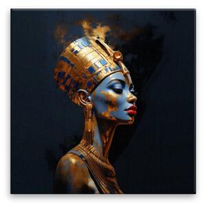 Obraz na plátně - Královna Nefertiti - 40x40 cm