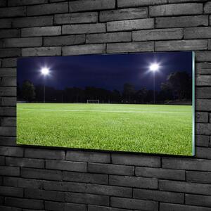 Fotoobraz skleněný na stěnu do obýváku Fotbalové hřiště osh-65103124
