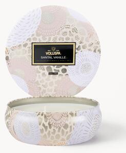 Ručně vyrobená vonná svíčka se třemi knoty Japonica Collection (santal, bourbonská vanilka a oud)