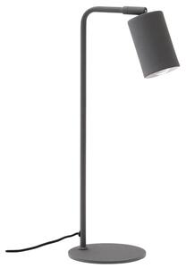 Šedá kovová stolní lampa Kave Home Manie