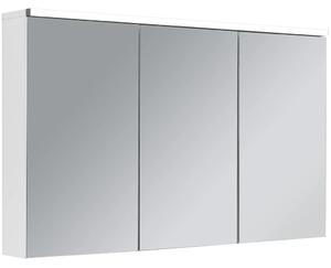 Koupelnová zrcadlová skříňka s LED osvětlením Avia - bílá matná - 115x70x16,5 cm