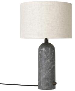 GUBI Mramorová stolní lampa Gravity 49 cm