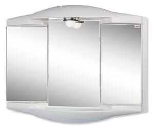 Jokey Plastové skříňky CHICO GL Zrcadlová skříňka - bílá - š. 62 cm, v. 52 cm, hl. 18 cm 288212020-0110