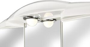 Jokey Plastové skříňky CHICO GL Zrcadlová skříňka (galerka) - bílá - š. 62 cm, v. 52 cm, hl. 18 cm 288212020-0110