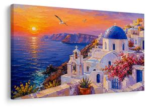 Obraz modrá kopule nad mořem