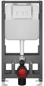 Modul Basic pro WC závěsné - samostatně stojící - předstěnová instalace/sádrokarton - 54,5x114 cm
