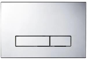 Ovládací tlačítko splachování Slim k WC modulu Profi - ABS - chrom