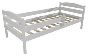 Vomaks Dětská postel DP 017 se zábranou Rozměr: 90 x 160 cm, Barva: barva bílá