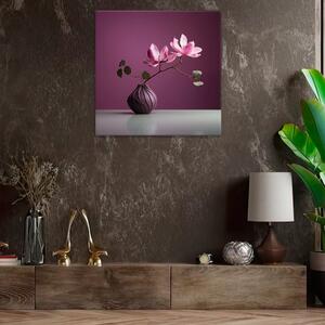 Obraz na plátně - Zátiší magnolie - 40x40 cm
