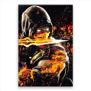 Obraz na plátně - Mortal kombat - 80x120 cm - CZ výroba