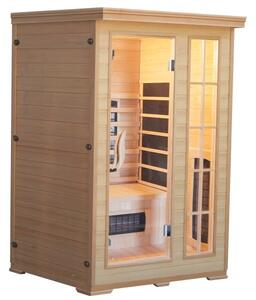Sanotechnik - KOMBI Infračervená sauna pro 2 osoby 124 x 116 cm