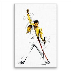 Obraz na plátně - Freddie Mercury 01 - 80x120 cm