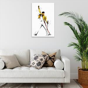Obraz na plátně - Freddie Mercury 01 - 40x60 cm
