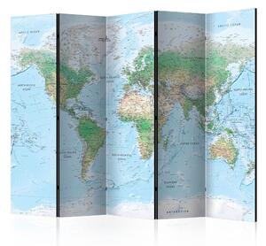 Paraván - World Map [Room Dividers]
