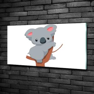 Fotoobraz na skle Koala na stromě osh-66617317