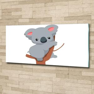 Fotoobraz na skle Koala na stromě osh-66617317