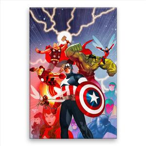 Obraz na plátně - Avengers komiks - 40x60 cm - CZ výroba