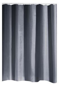 Ridder Výprodej Sprchový závěs STANDARD, PVC - stříbrný - 180 x 200 cm 31317