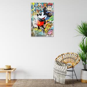 Obraz na plátně - Mickey Mouse - 40x60 cm - CZ výroba