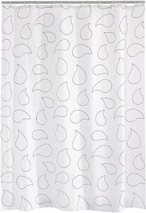 Ridder Výprodej 41310 Sprchový závěs GOTA, textilní - šedý dekor - 180 x 200 cm 41300