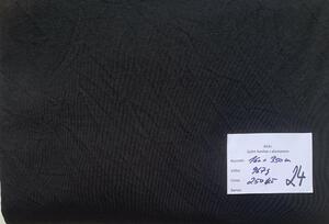 Prostřihy bavlněných úpletů VELKÉ KUSY Velký prostřih: BAEL24 160x350 cm černá