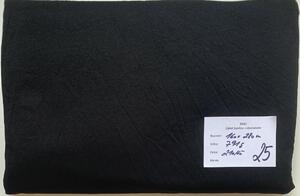 Prostřihy bavlněných úpletů VELKÉ KUSY Velký prostřih: BAEL25 160x280 cm černá