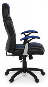 Bizzotto Kancelářská židle Spider blue W - loketní opěrky