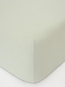 MK Lůžkoviny Jersey prostěradlo do postýlky Classic 60 × 120 cm - šalvějová