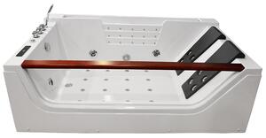 M-SPA - Koupelnová vana s hydromasáží 180 x 120 x 61 cm