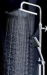 Ridder Sprchové sety a sprchy Sprchový set MONACO - pro připojení k vodovodní baterii s nastavitelnou výškou - v. 92 - 130 cm 09159500